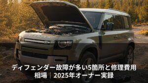 ディフェンダー110は本当に壊れる？半年乗って分かった故障リスクと修理費用の実態